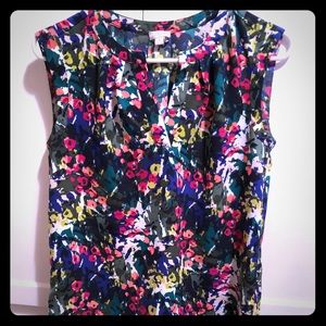 J Crew Size 0 (XS or size 2) sleeveless blouse